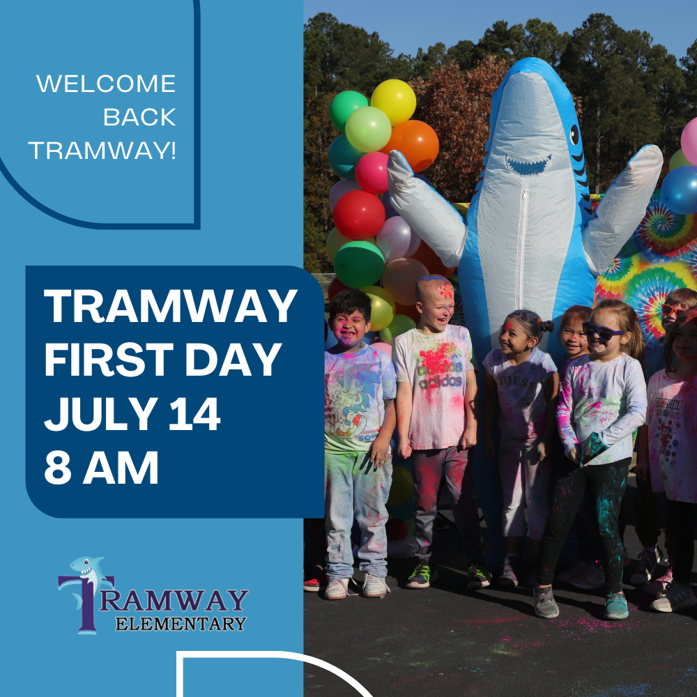 Tramway Elementary returns for classes July 14, 2025 at 8 am.