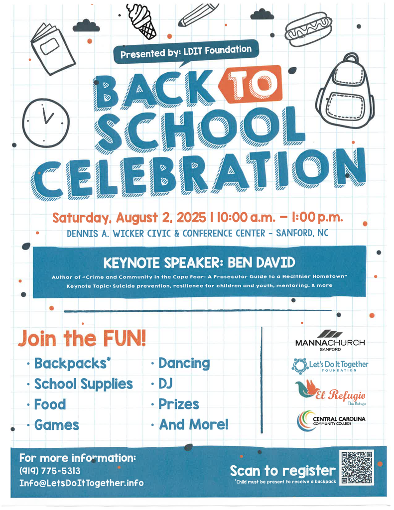 Back to School Celebration 8-2-25 at CCCC