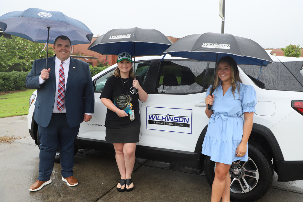 Wilkinson GMC Terrain for new LCS Teacher of the Year