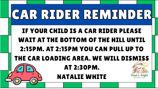 Car Line Reminder
