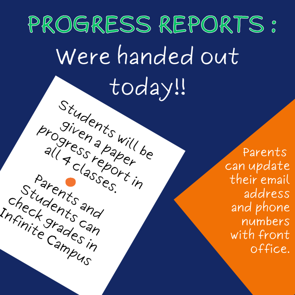 Progress Reports