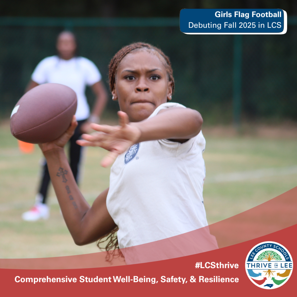 Girls Flag Football to debut in Lee County Schools Fall 2025