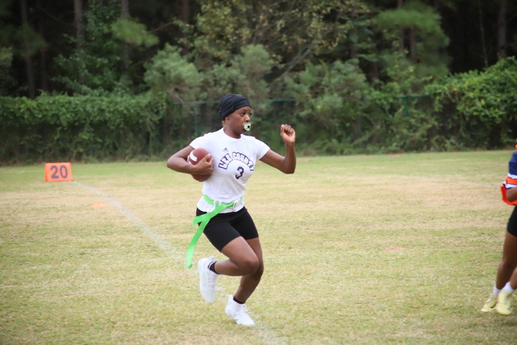 Southern Lee & Lee County first girls flag football scrimmage