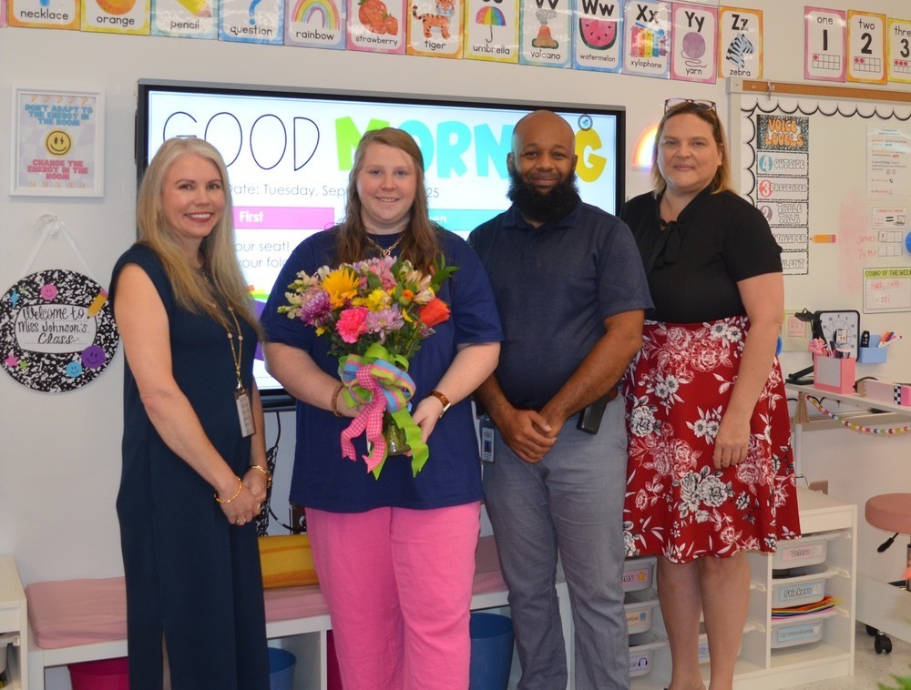 Natalie Johnson named LCS EC Educator of Excellence