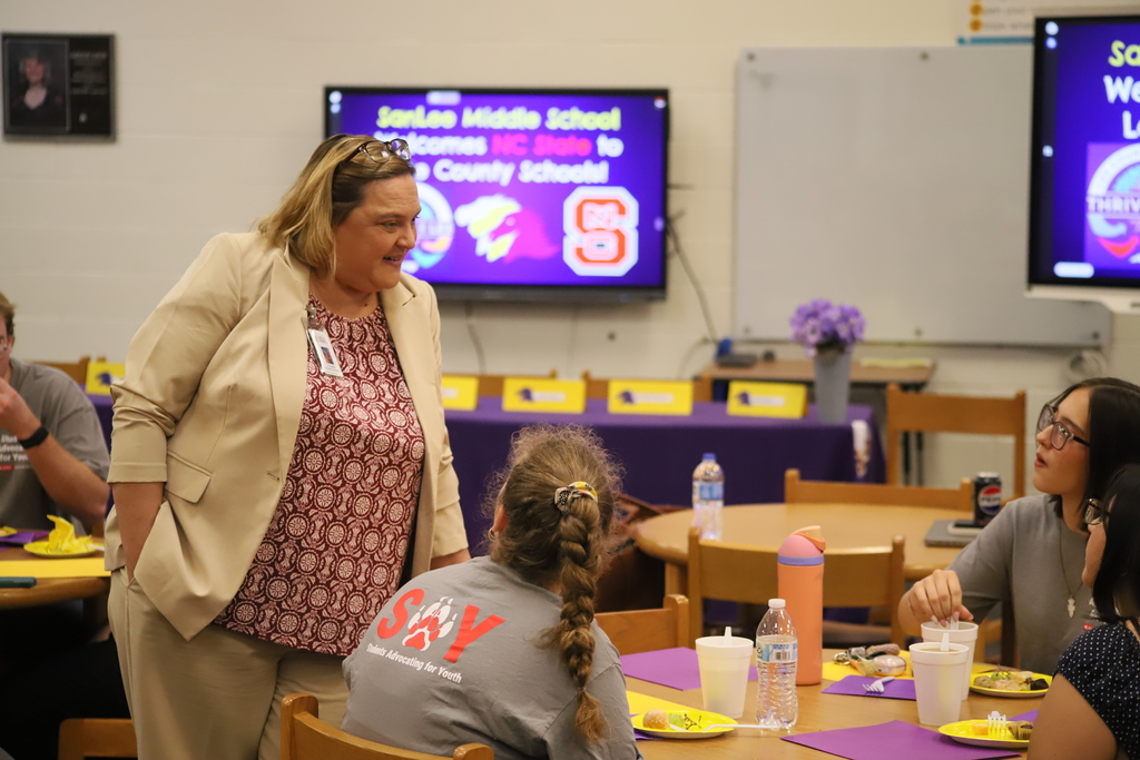 NC State visits SanLee AVID