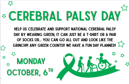 Cerebral Palsy Day-English