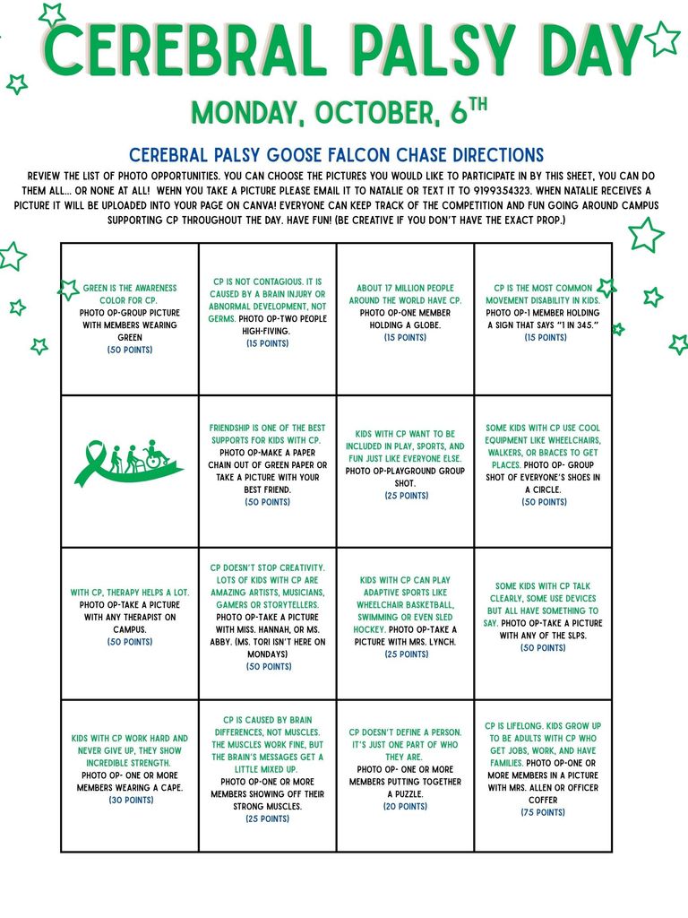 Cerebral Palsy Day Challenge