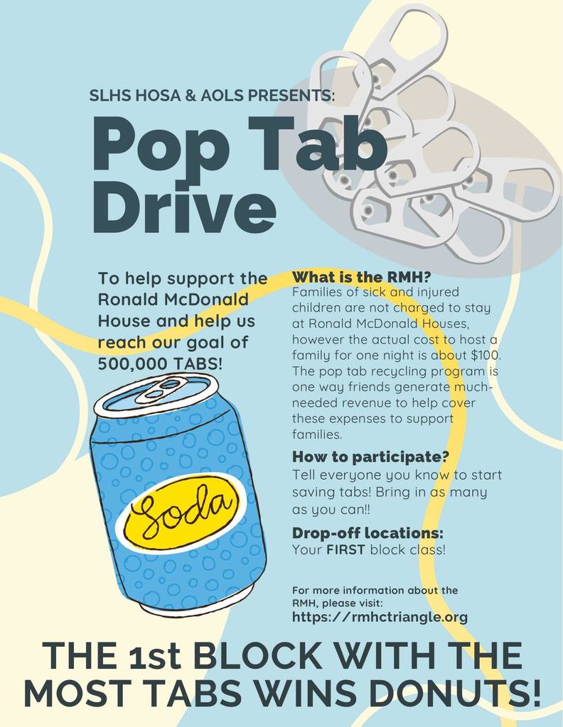 HOSA Pop Tab Drive