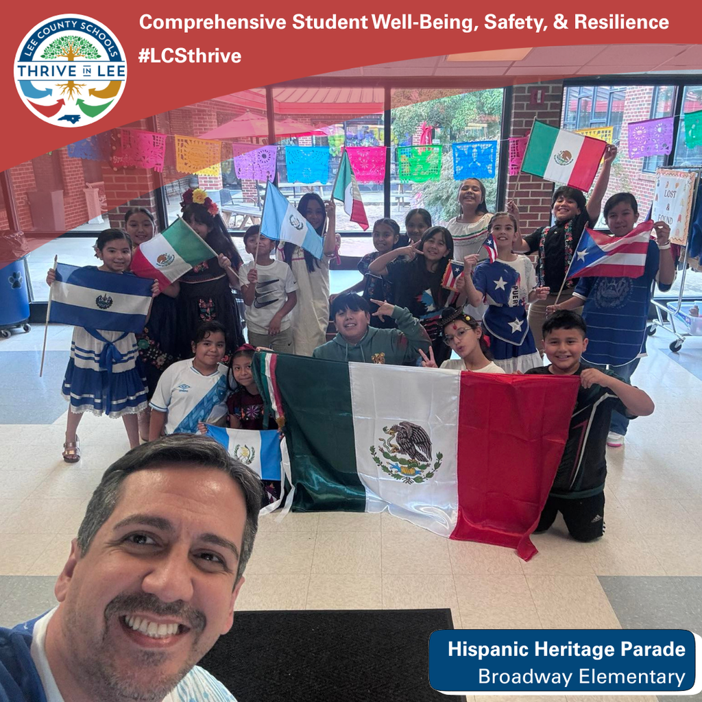 Hispanic Heritage Month Parade at Broadway Elementary