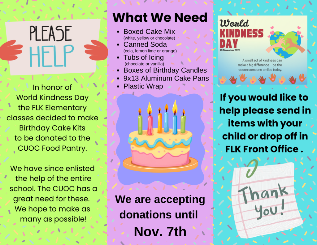 Service Project flyer