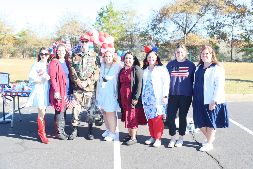Veterans Day Parade at JGE
