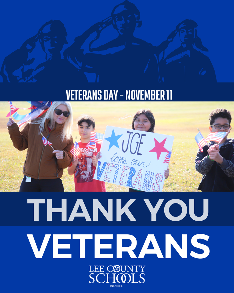 Veterans Day Thank you from LCS