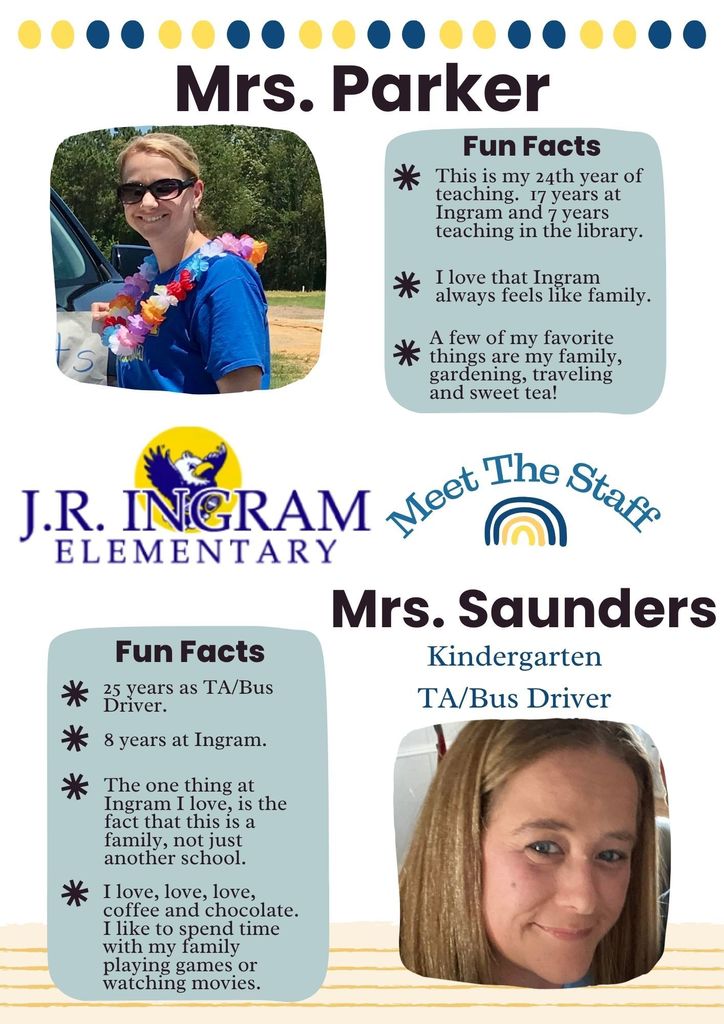 Mrs. Parker and Mrs. Saunders