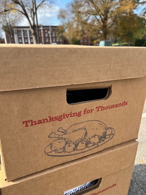 Mountaire Farms Thanksgiving for Thousands Donation