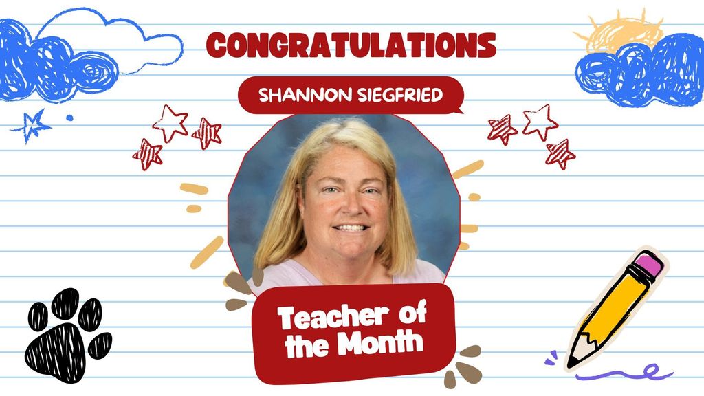 Teacher of the Month