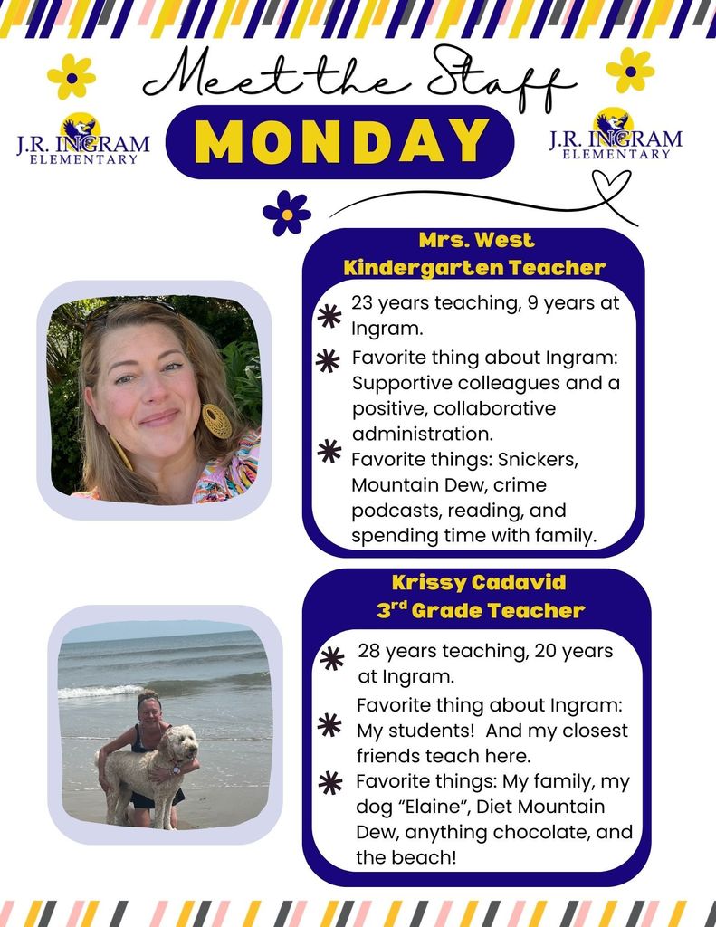 Mrs. West and Mrs. Cadavid