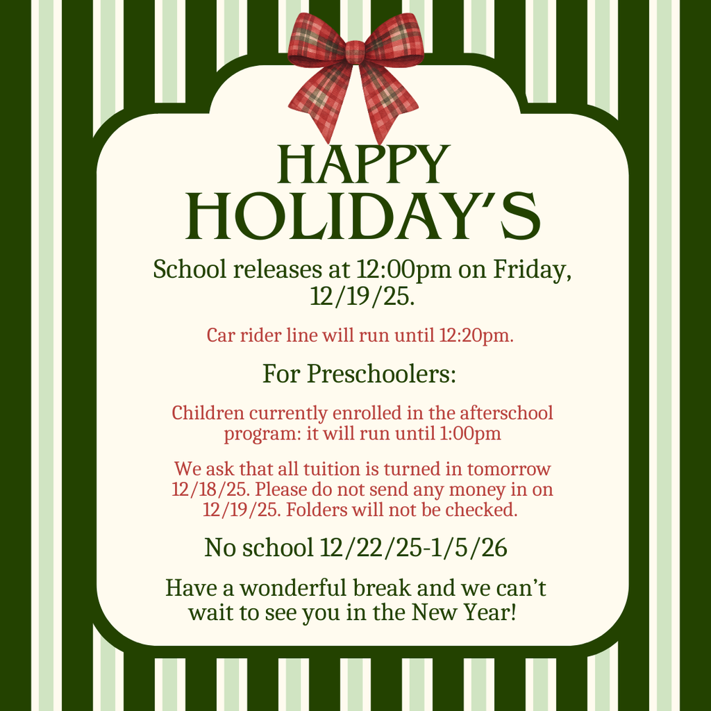 Happy Holidays Flyer