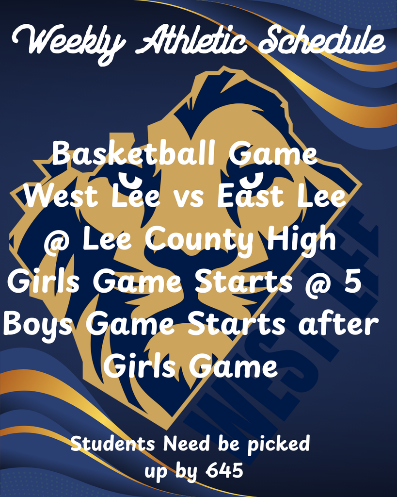 West Lee vs East Lee @ LCHS