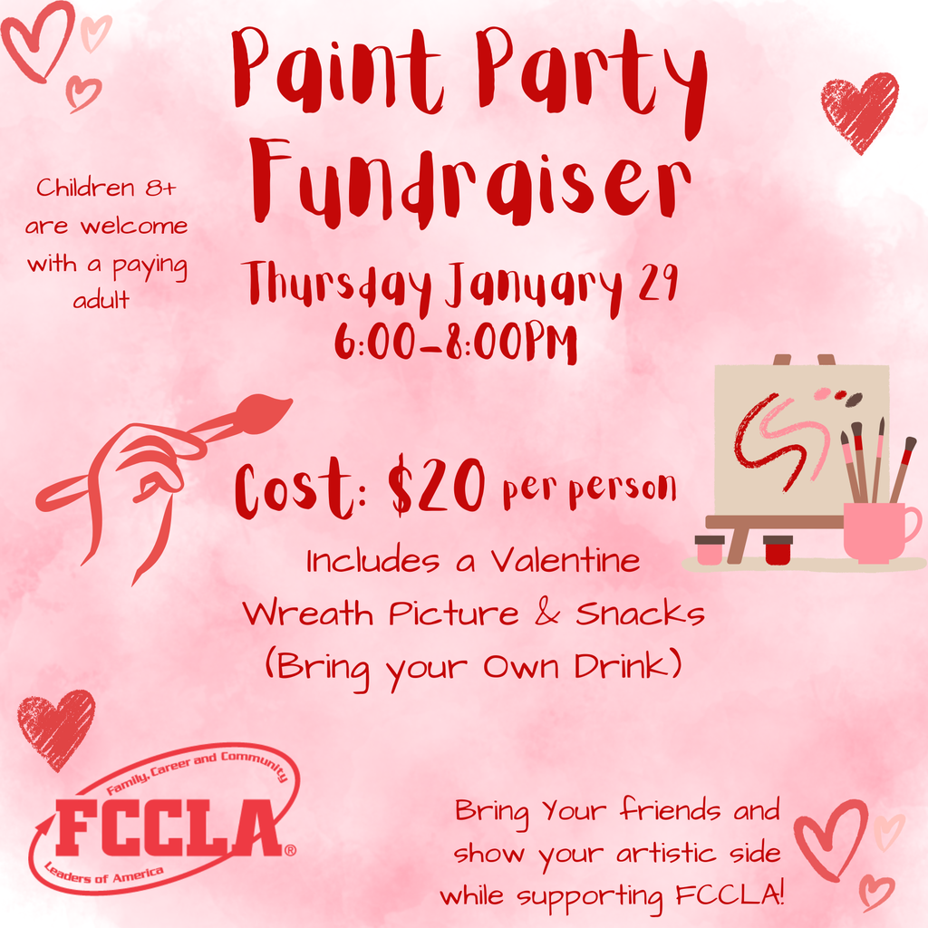 FCCLA Paint Party Fundraiser