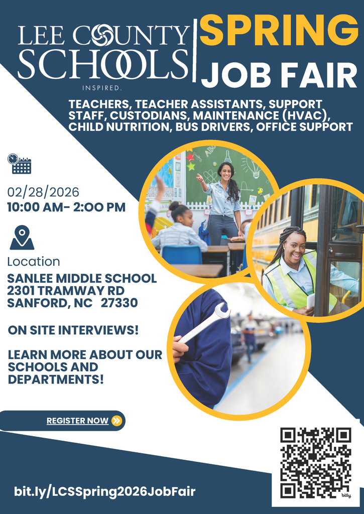 LCS Spring Job Fair - Register Today! bit.ly/LCSSpring2026JobFair