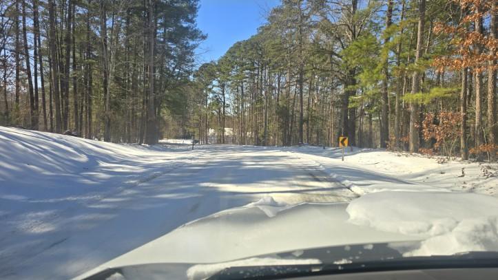 Hazardous Road Conditions across Lee County February 2, 2026 provided by Lee Co Emergency Management