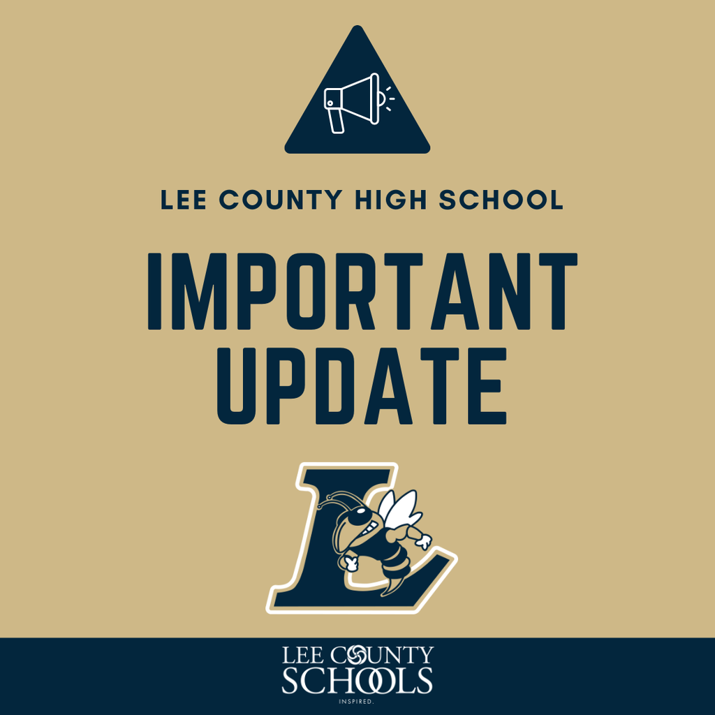Important Announcement for LCHS