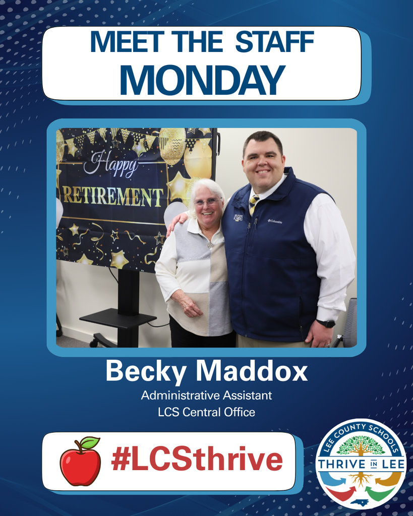 Becky Maddox, Meet the Staff Monday Recognition