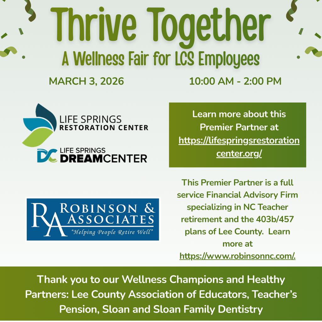 Thrive Together Robinson & Associates Graphic