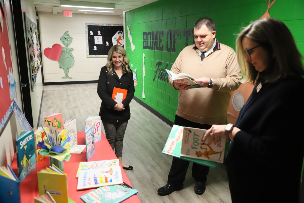 Read Across America Day at Floyd L Knight