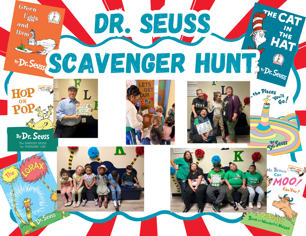 Dr Seuss Scavenger hunt