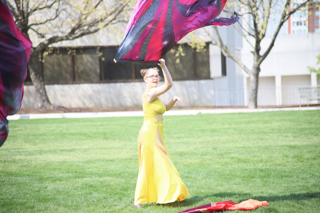 Southern Lee Marching Band plays NCDPI and goes to Senate Chamber Floor