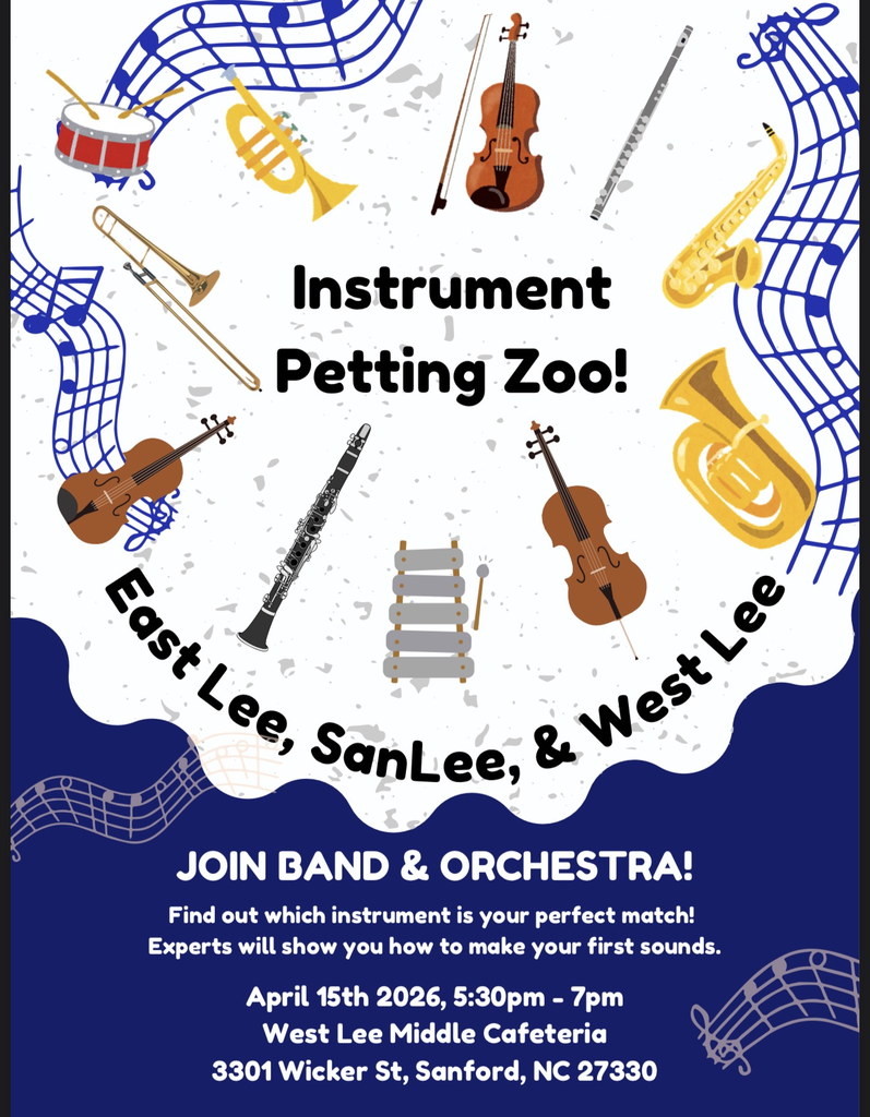 Middle School Instrument Petting Zoo!