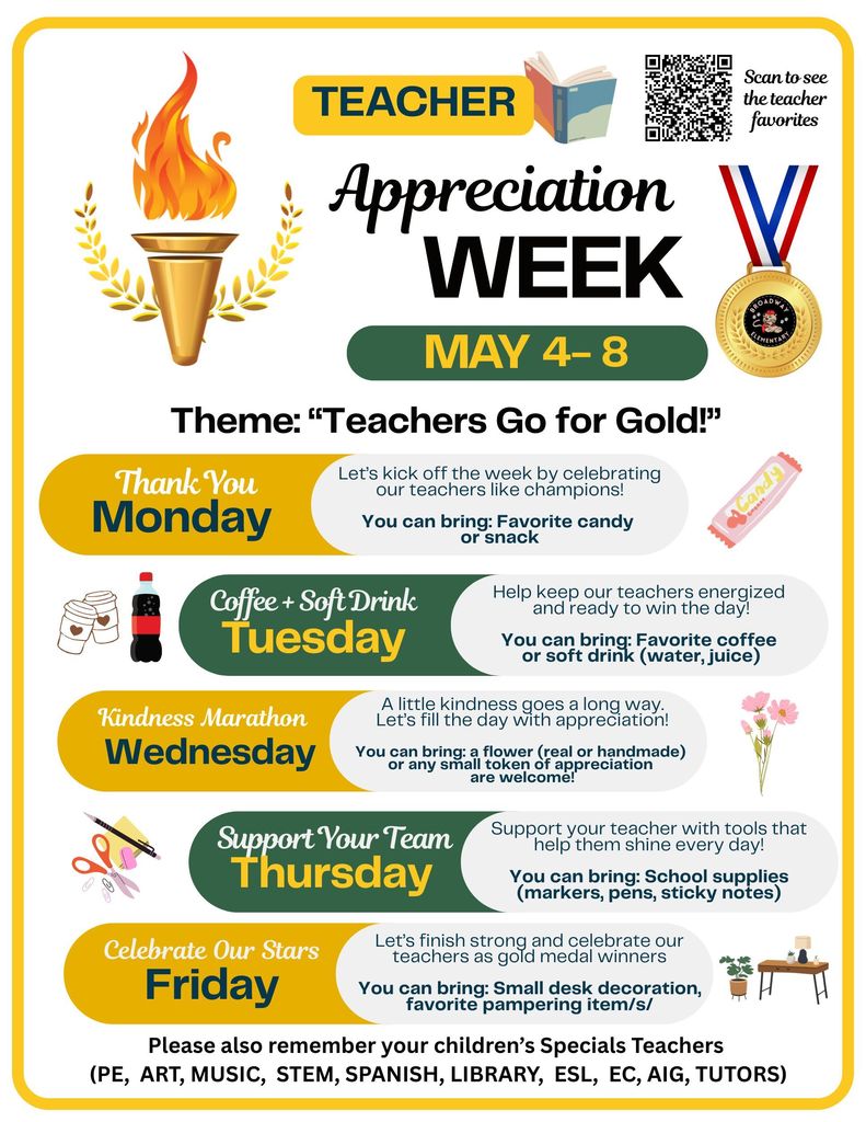 Teacher Appreciation Week
