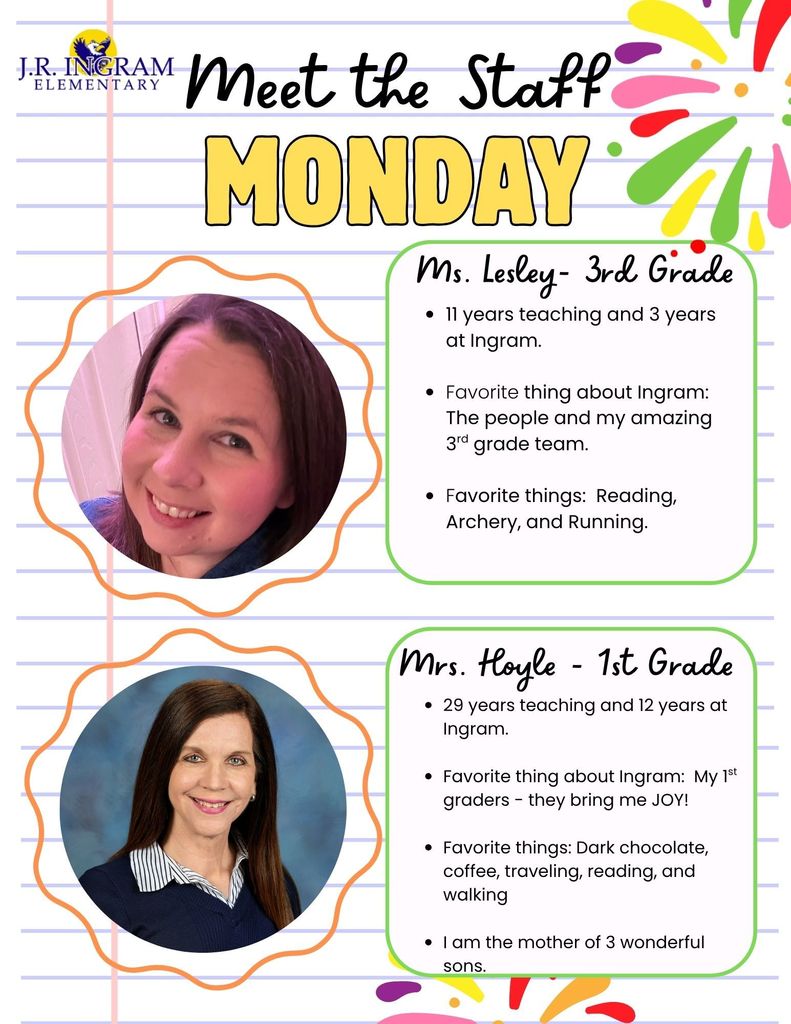 Ms. Lesley & Mrs. Hoyle