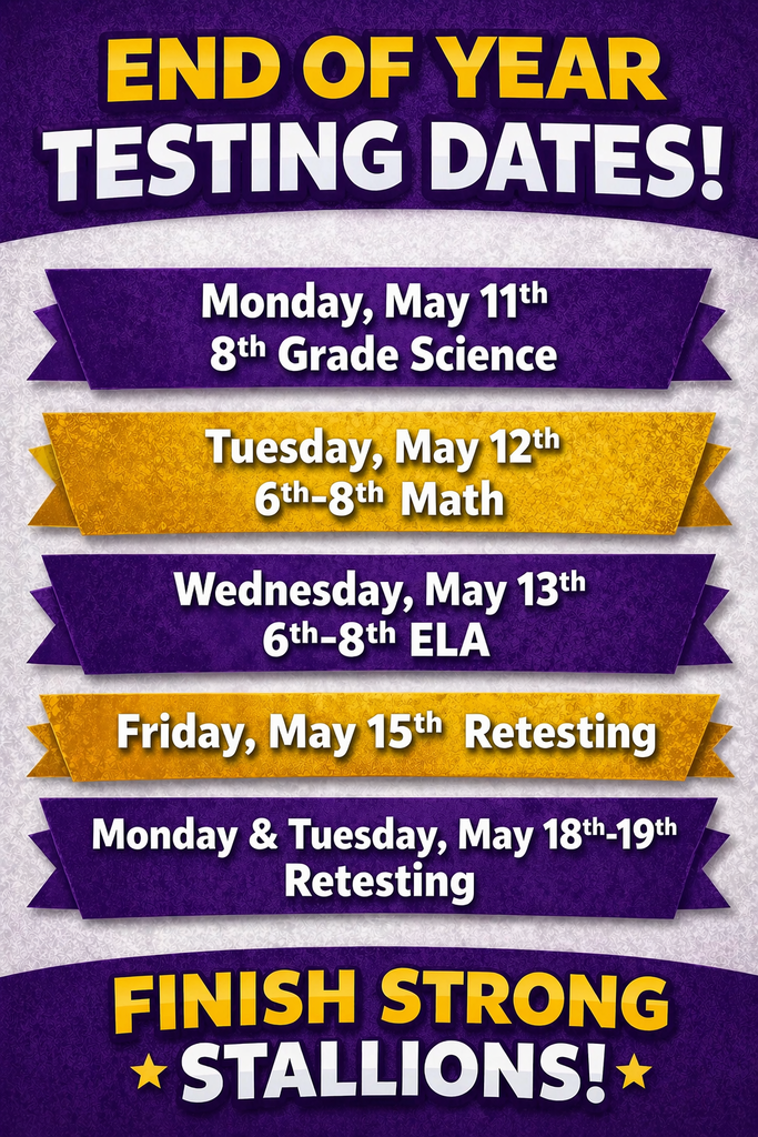 EOG Testing Dates