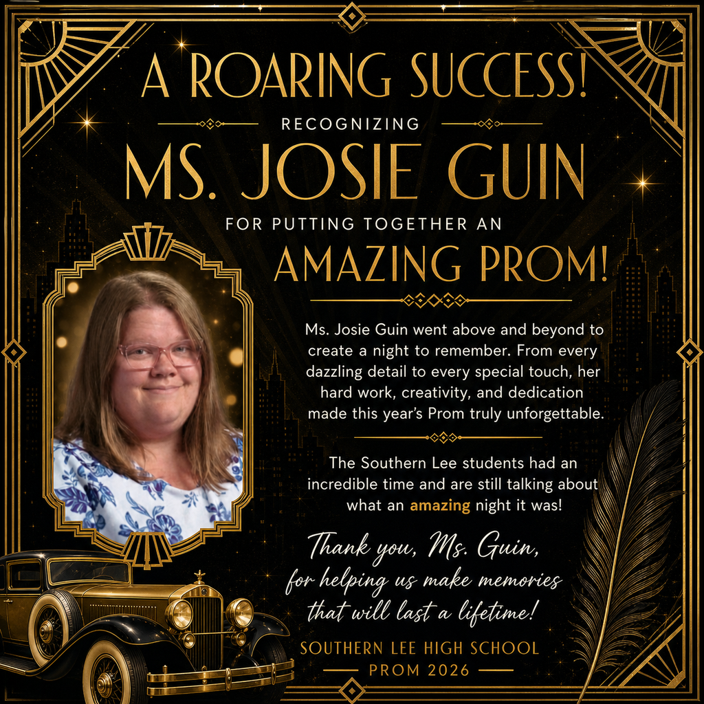 Guin Prom Thank You