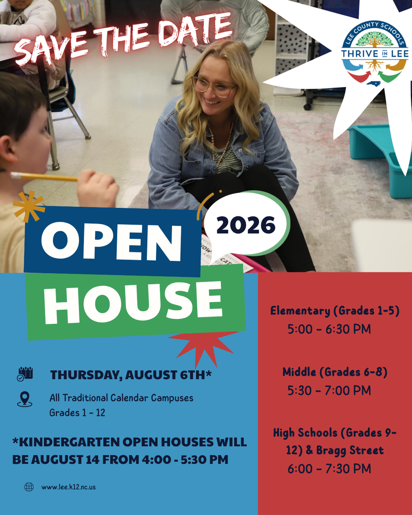 Open House 2026 Schedule