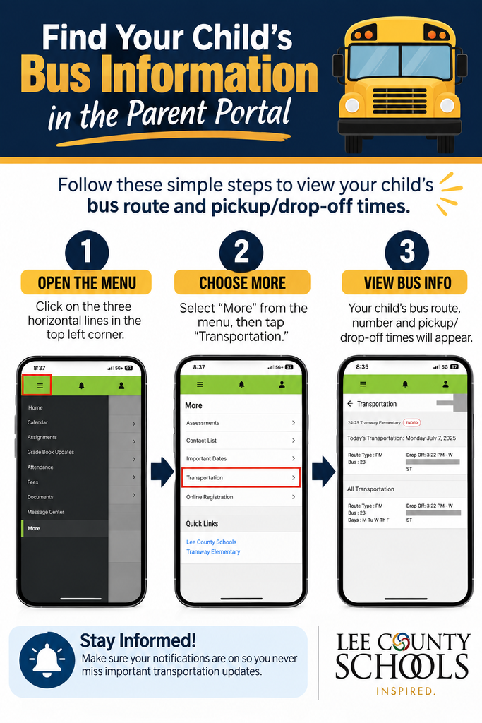 bus info