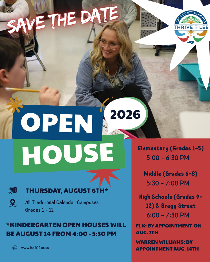 Open House Schedule Information