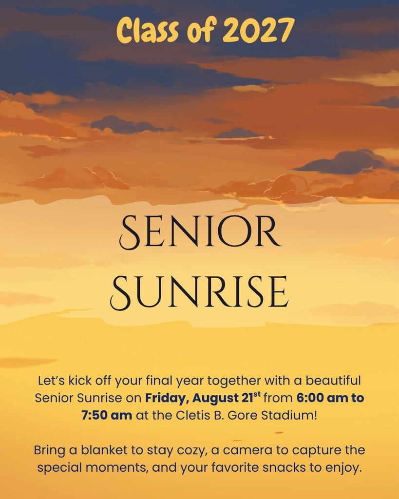  Senior Sunrise