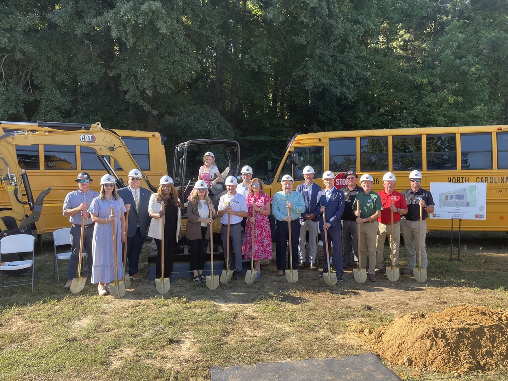 Lee County Schools Transportation Facility Groundbreaking Ceremony