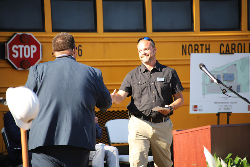Lee County Schools Transportation Facility Groundbreaking Ceremony