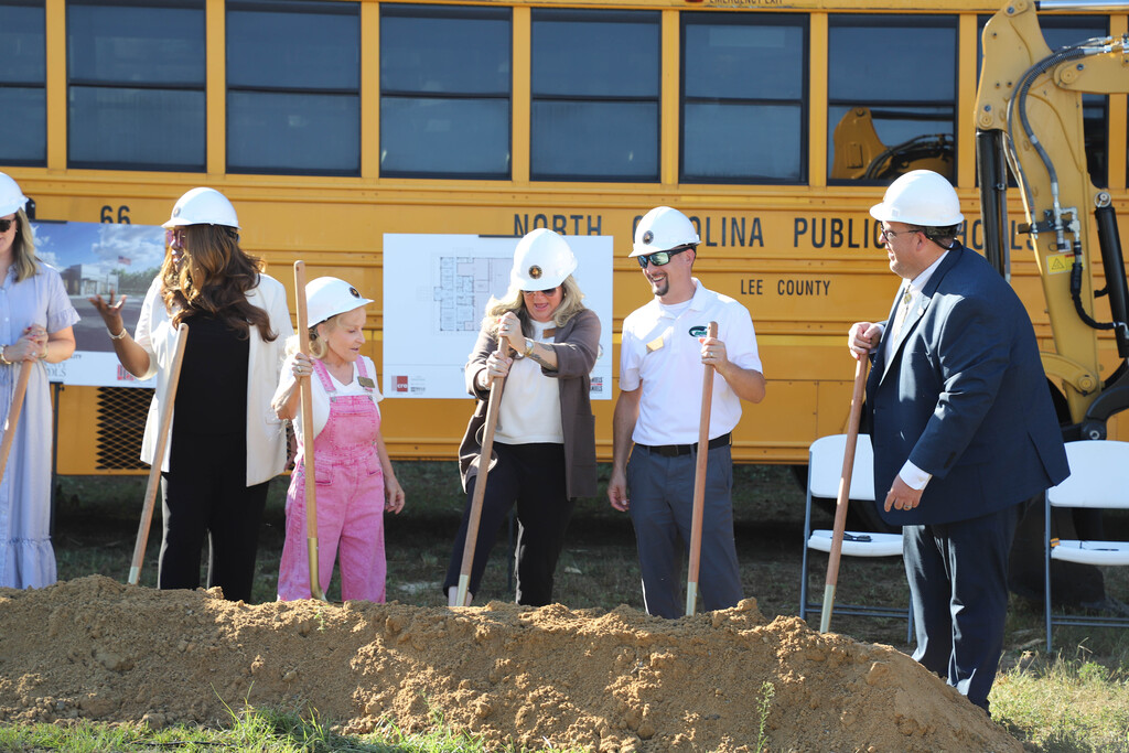 Lee County Schools Transportation Facility Groundbreaking Ceremony