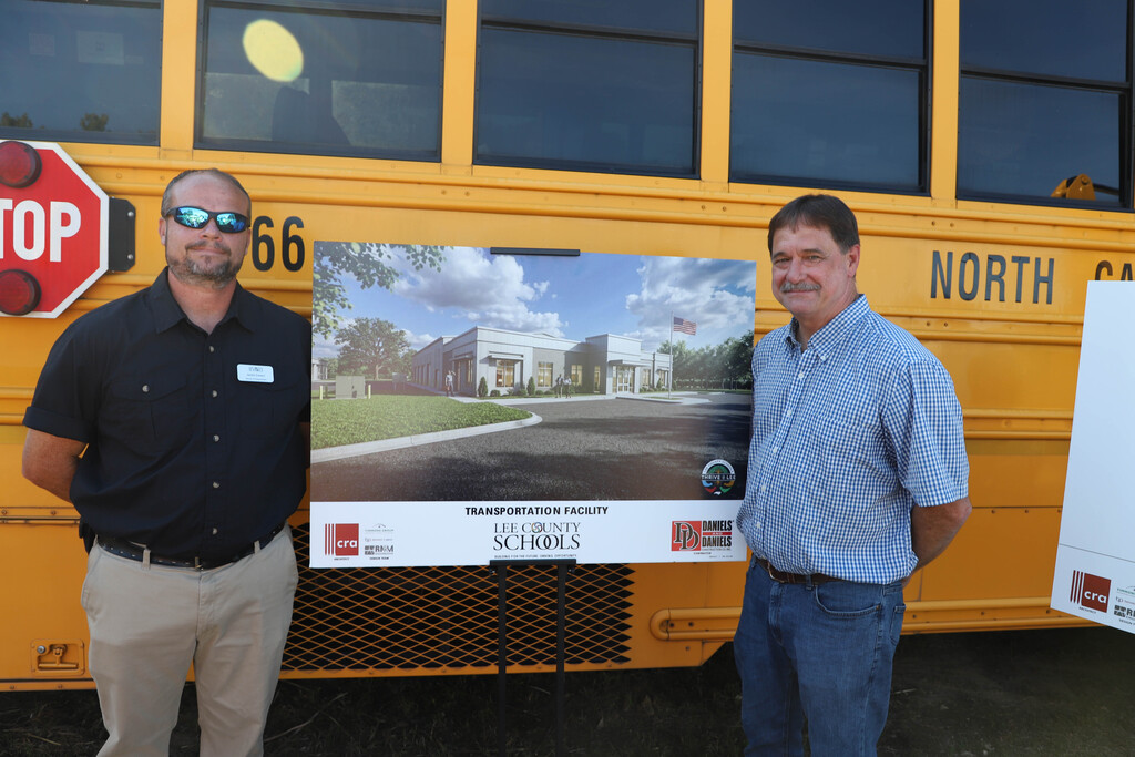 Lee County Schools Transportation Facility Groundbreaking Ceremony