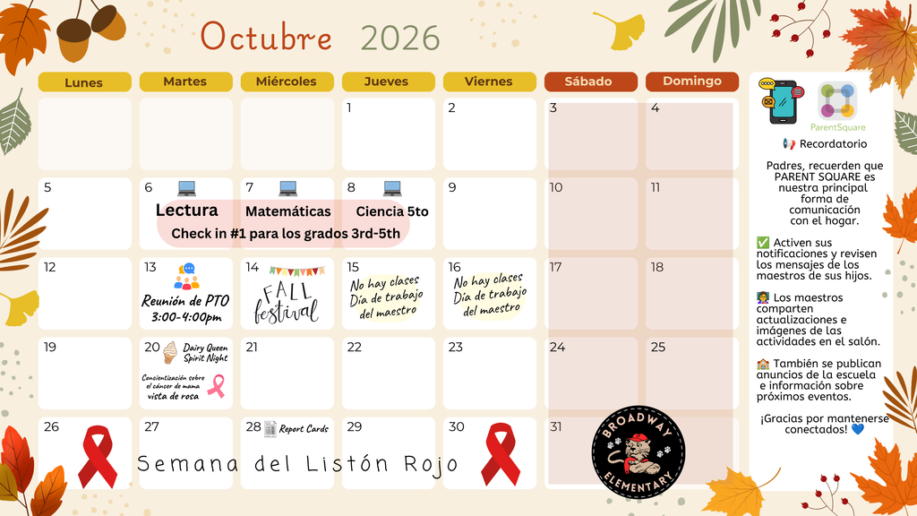 October