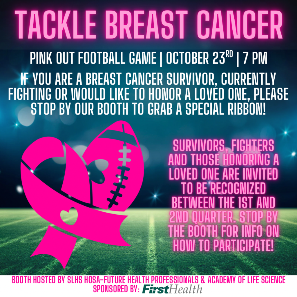 2026 Oct 23 Pink Out