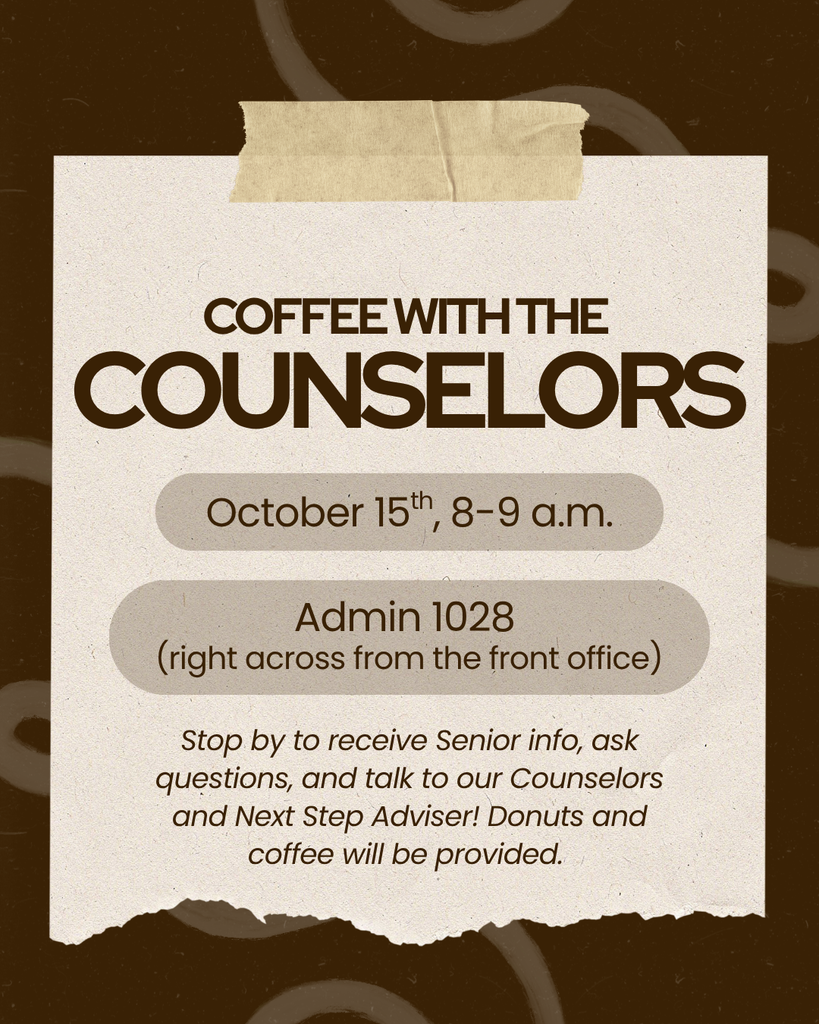 Coffee with counselors