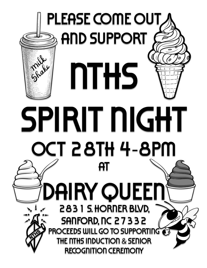 NTHS Spirit Night