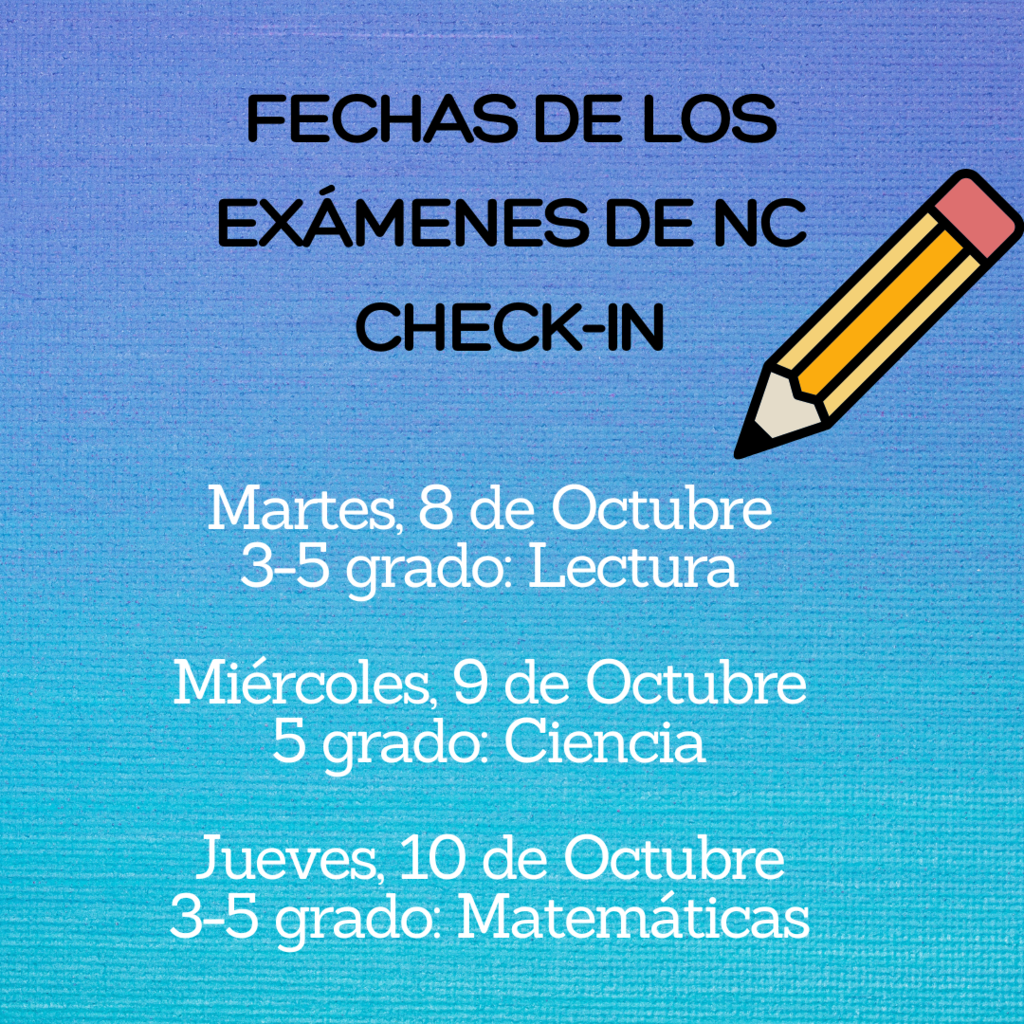 NC Check Ins Spanish