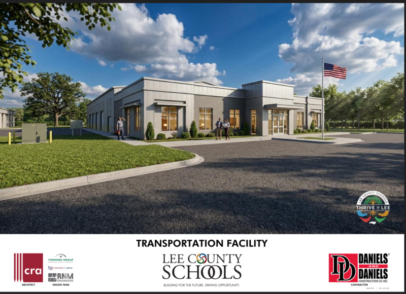 Artists Rendering of LCS New Transportation Facility